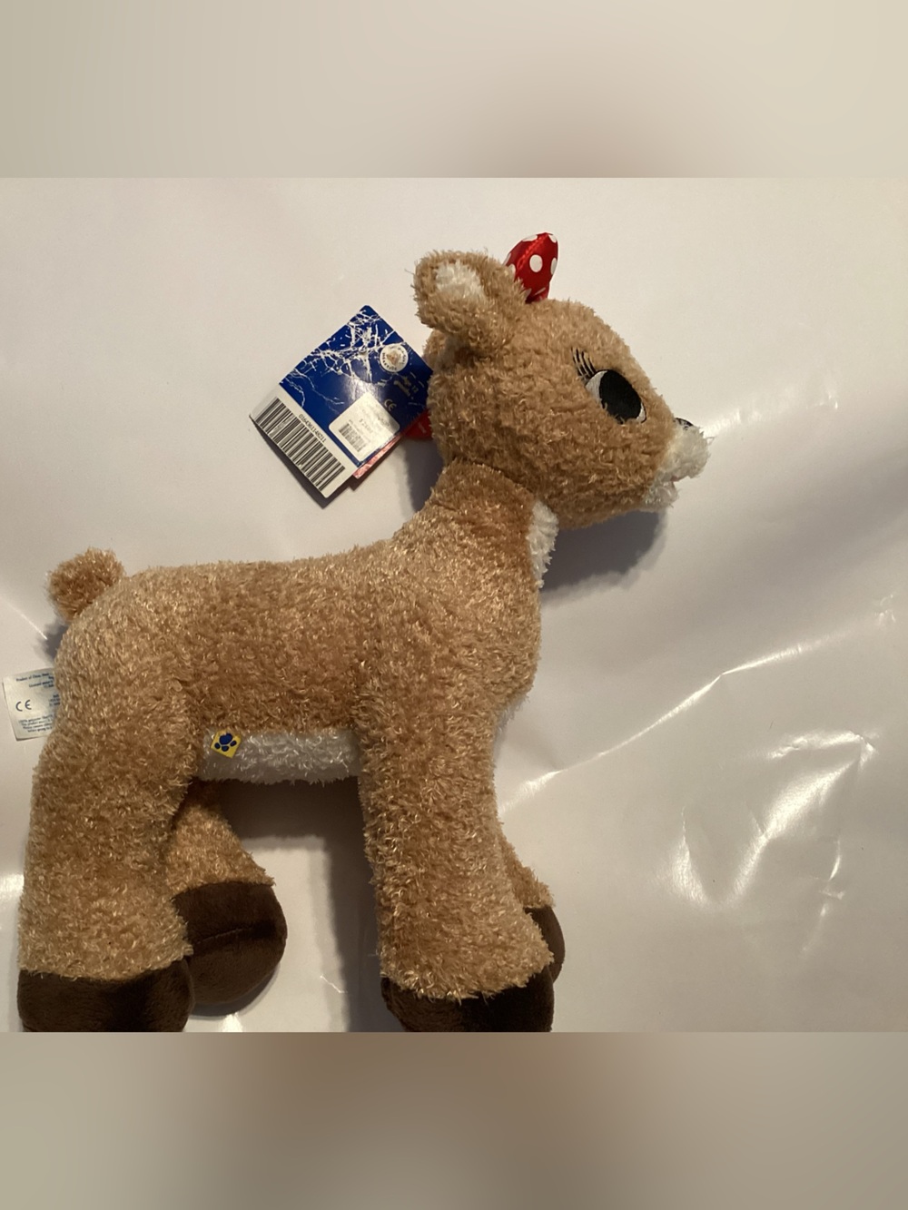 Build A Bear Rudolph The Red Nosed Reindeer 16" Clarice Reindeer Plush W/ Tags